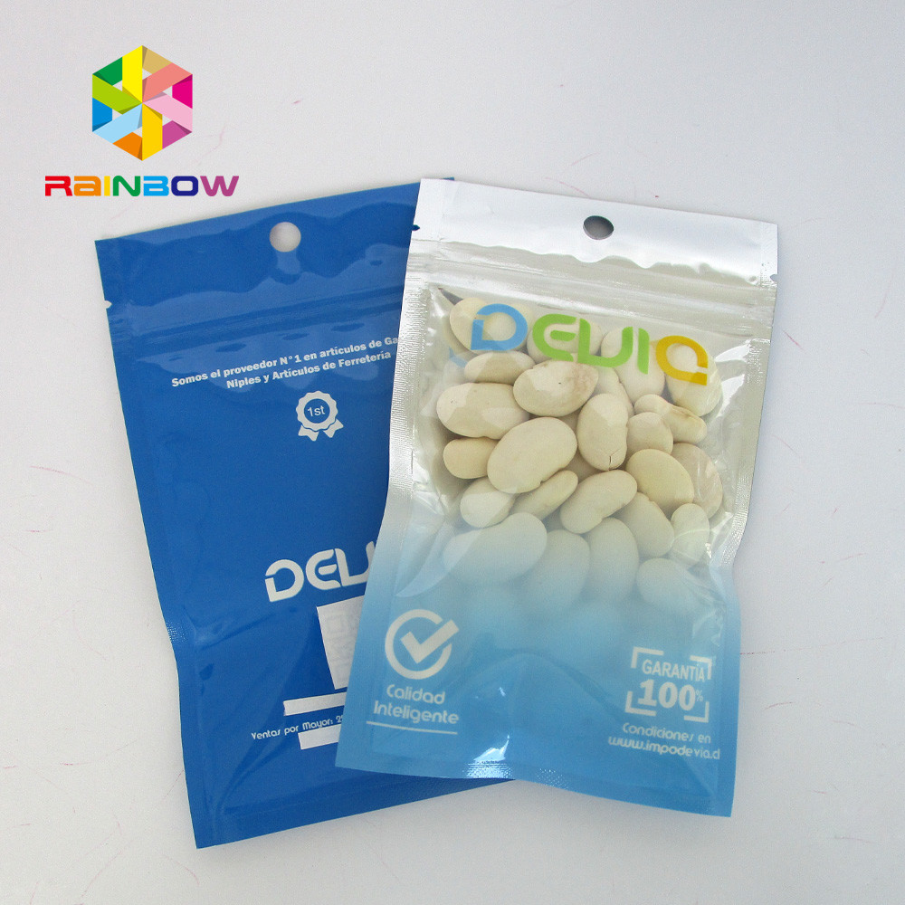 Duidelijke Plastic Drie Kantenhitte - de verbinding Gedrukte Zak 120Mic van de Aluminiumfolie