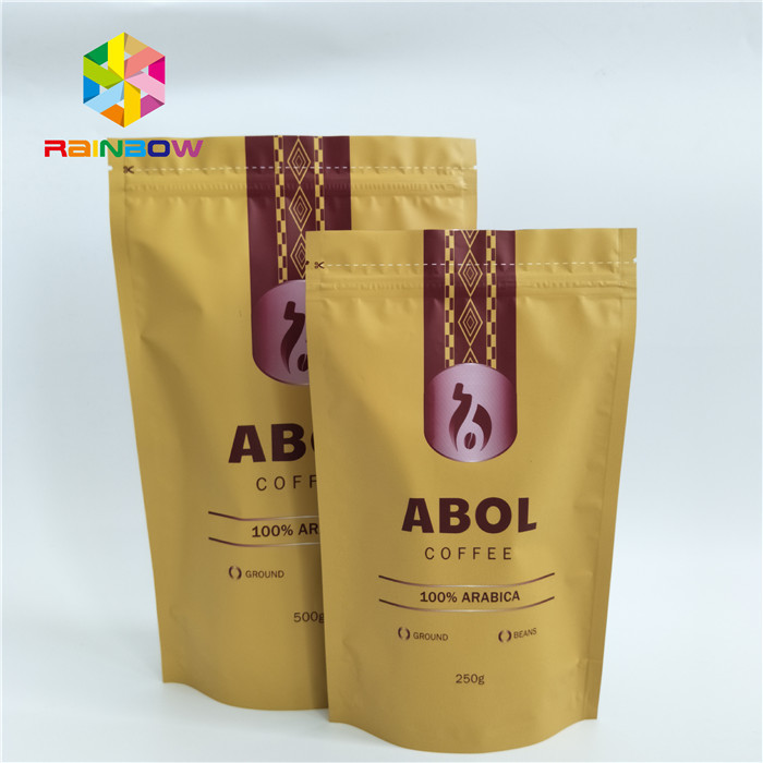 De Ranghitte van het douanevoedsel - het verzegelen Aluminiumfoliezak Verpakkingsritssluiting Status