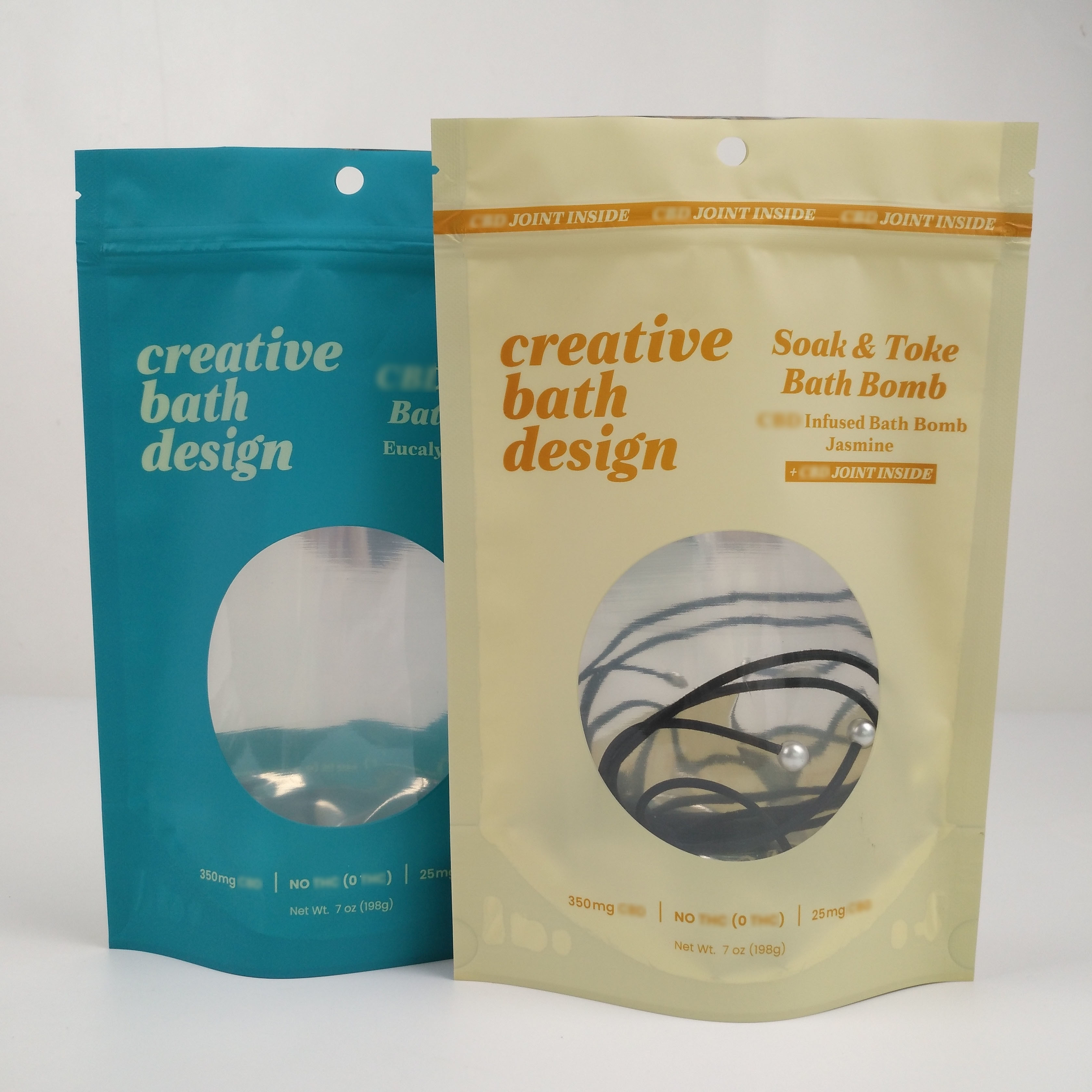 Duidelijke het Slotzakken van Venstermatte mylar aluminum foil zip Status