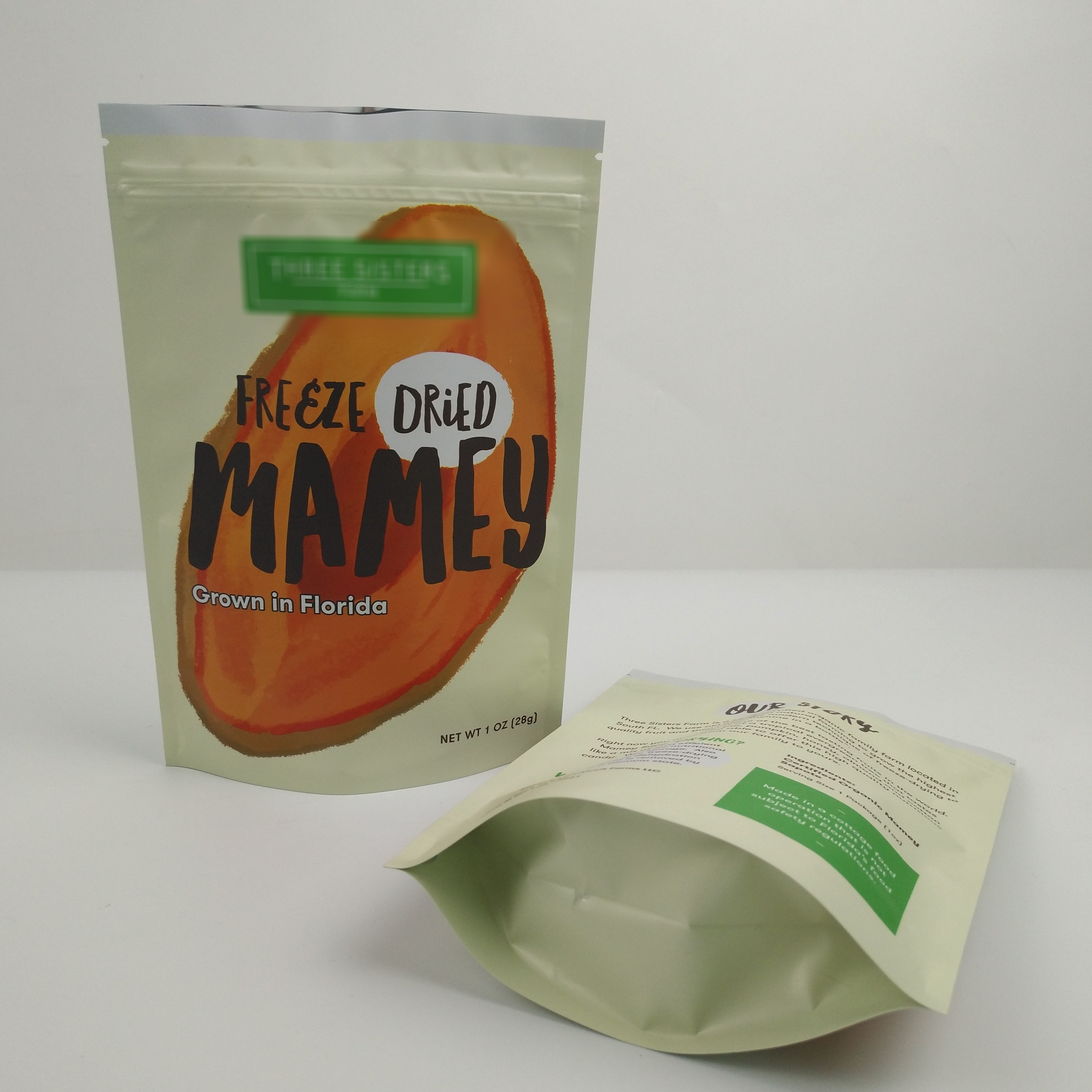 Tribune op Directe Levering Aangepaste de Aluminiumfolietribune van de Zak Rekupereerbare Fabriek op het Bewijsvoedsel van de Zakkengeur Verpakkingszak