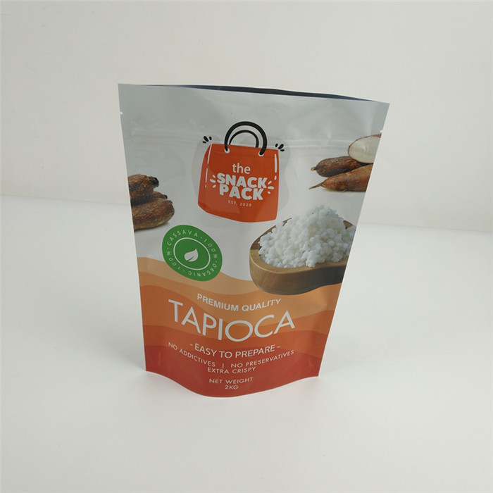 Het Voedsel van de klepfolie 200g 7oz de Zakken Matte Finish van de Verpakkingsritssluiting