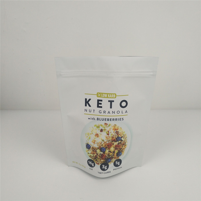 De Ritssluitingstribune van VMPET 120mic op Zakmopp Voedsel Gedrukte Verpakkingsgravure