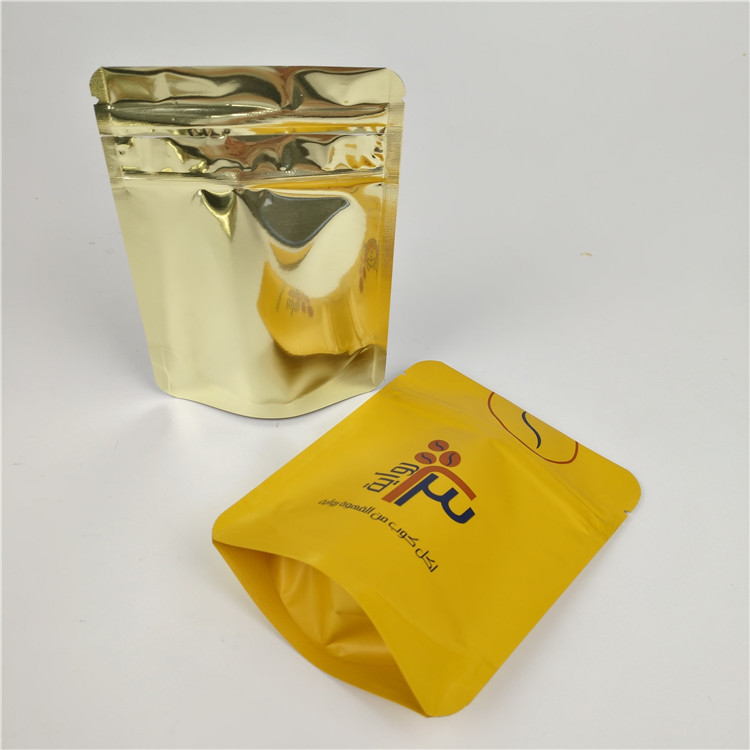 MOPP Matte Child Proof Mylar Bag met Duidelijk Venster