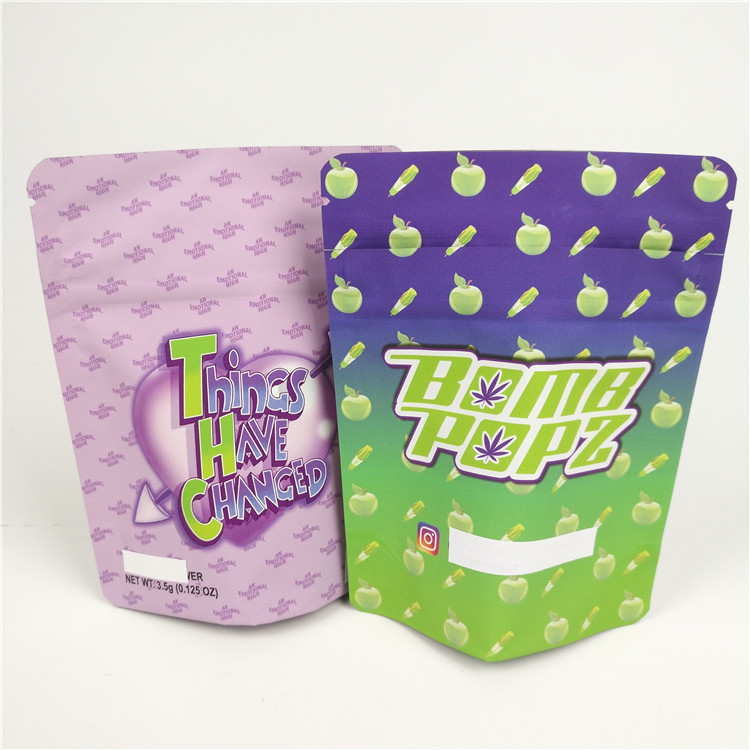 Gelamineerde Materiële Mylar doet Kruidenwierook in zakken Verpakkend Plastic Dekking VMPET