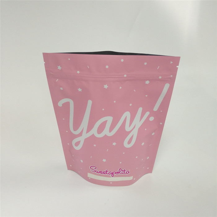 Van de het Aluminiumfolie van MOPP Metalized de Ritssluitingszakken Matte Frosted Printing