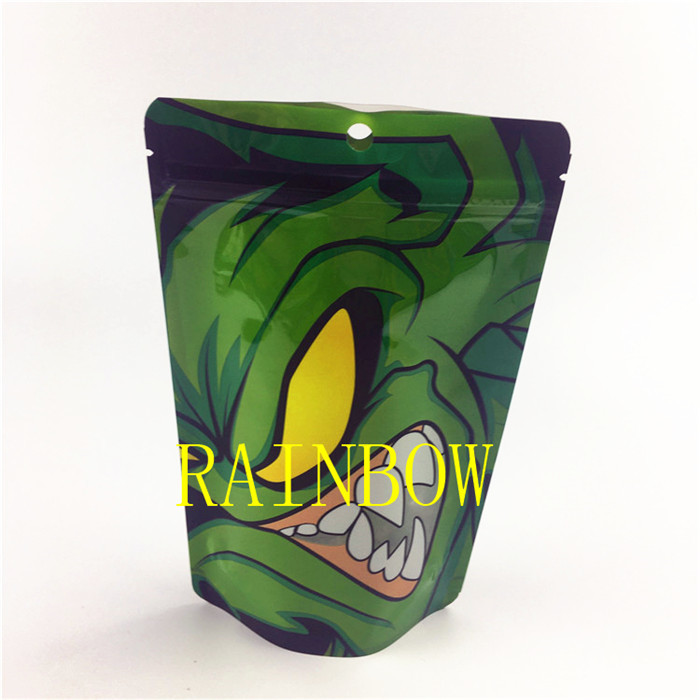 digitale de druk7g Kindveilige hitte van 200pcs MOQ - verzegel aluminiumfolie eetbare mylar zakken met douaneembleem