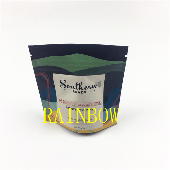 De douane drukte van het de bloemkoekje van 3.5g 7g 28g de Droge van het de geurbewijs edibles verpakkende zakken van de het zaadzak mylar