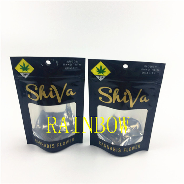 Digitale druktribune op mylar zakken van de aluminiumfolie1000mg edibles de verpakkende snack met ritssluiting