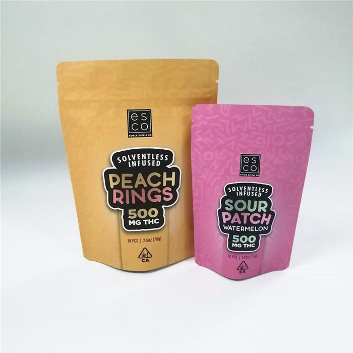 Van het de Geurbewijs van MOPP CMYK Mylar de Tribune van de Zakcbd Thc op Ritssluitingszak