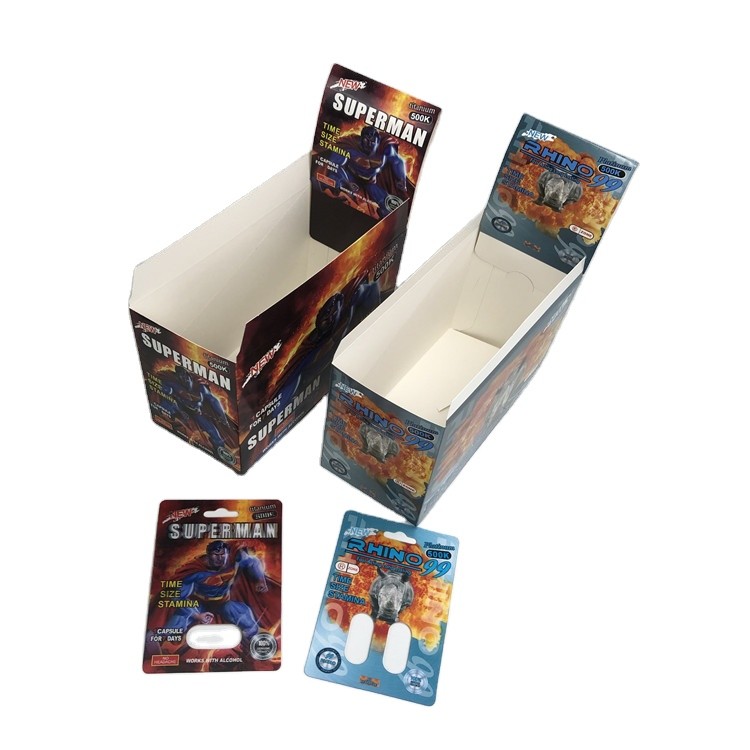 Rechthoekige blisterkaartverpakking met een dikte van 0,1 mm en milieuvriendelijk materiaal