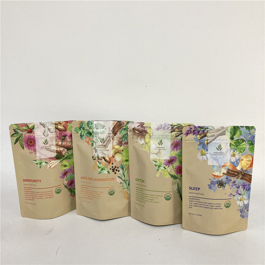 Cmyk1.2c MPET Tribune op de PA van de Ritssluitingszak 1.5C voor Thee/Koffie