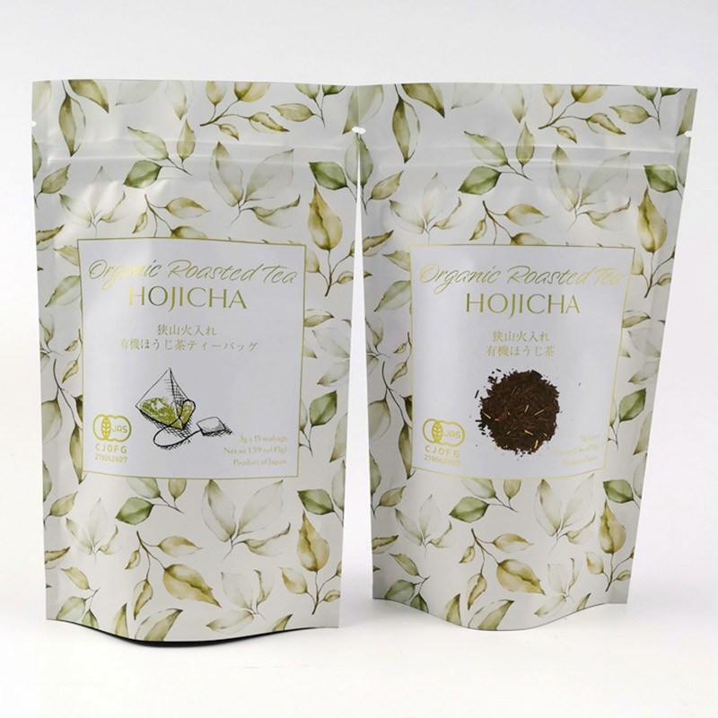 De Theepoeder van VMPET FDA Cmyk Matte Aluminum Foil Pouch 150mic Matcha