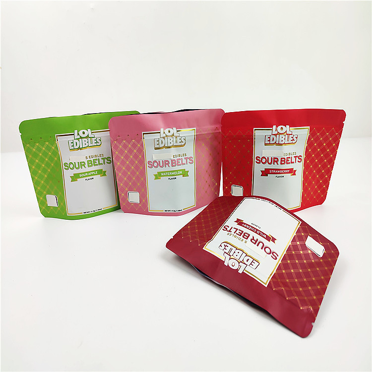 het Koekje van 180mic 3.5g CMYK Mylar de Gravuredruk van de Verpakkingszak