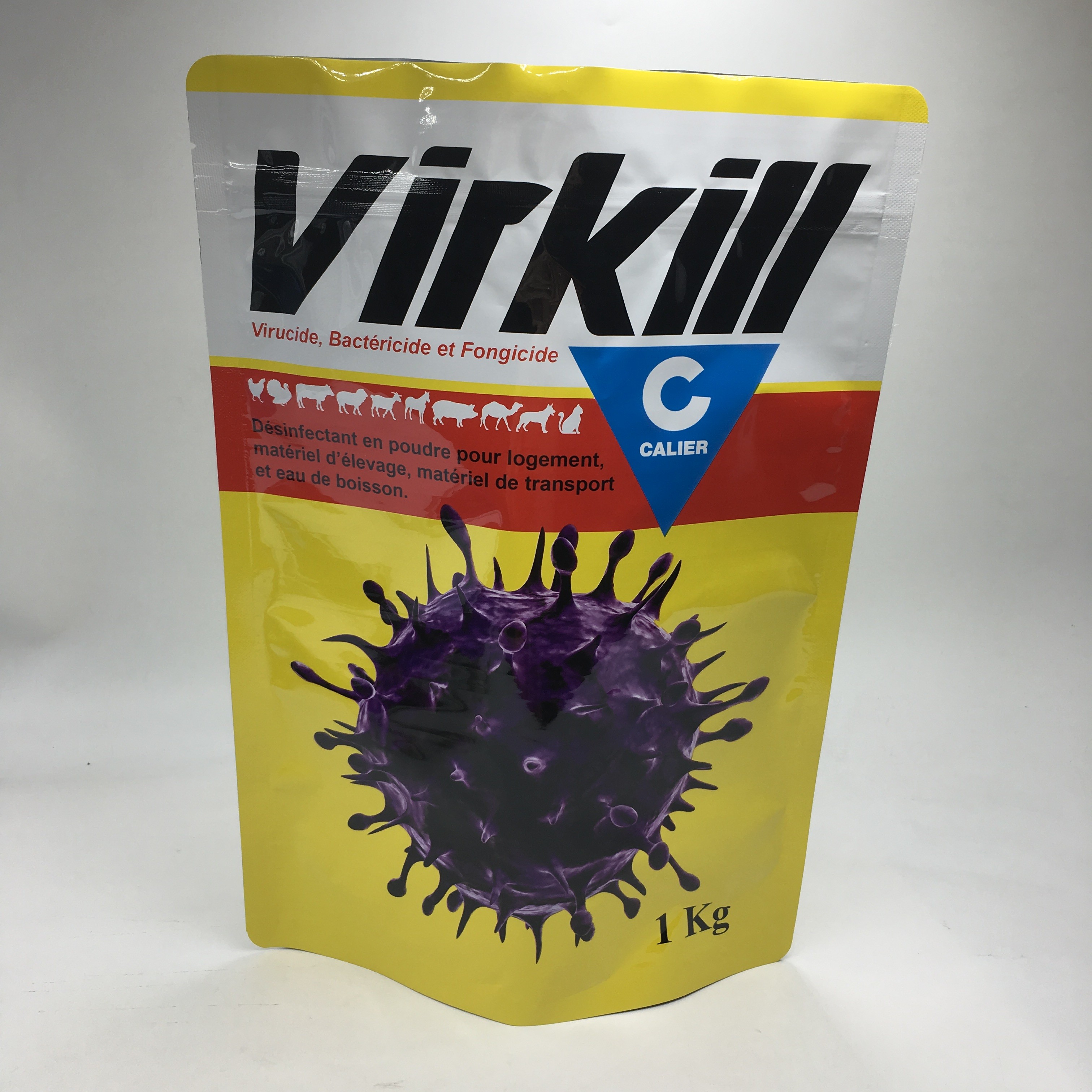 Tribune op Samenstelling Gelamineerde van het het Poedervoedsel van de Aluminiumfolieweiproteïne van de Opslag Verpakkende Zakken van het de Ritssluitings1kg Voedsel het Poederzakken