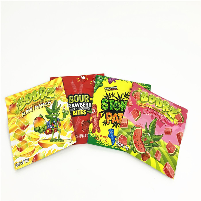 van 1lb 3.5g Plastic MOPP VMPET UV Kindveilige Mylar de Ritssluitingszak van de de Vlekzak 120mic