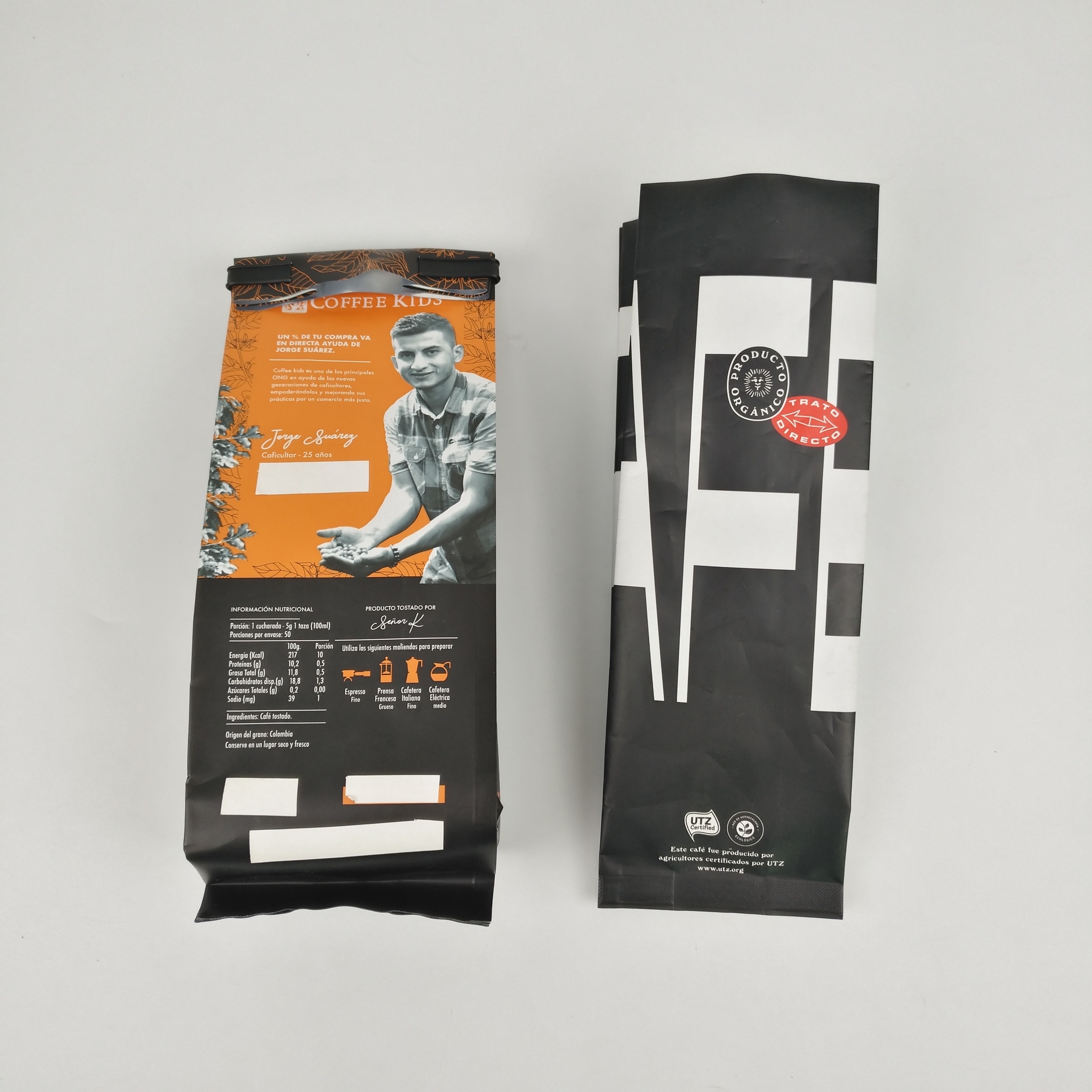 van de de Bodemverpakking van 200mic CMYK de Vlakke de Zaksgs 12C PE Zijzak van de Hoekplaatritssluiting