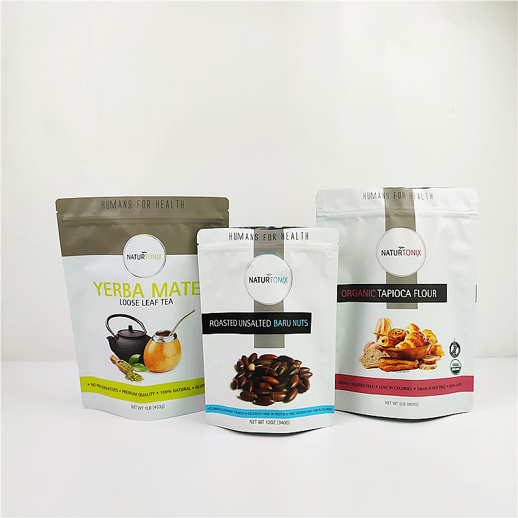 Van de de Aluminiumfolie Plastic Zak van de voedselrang 120mic SGS CMYK Gravuredruk