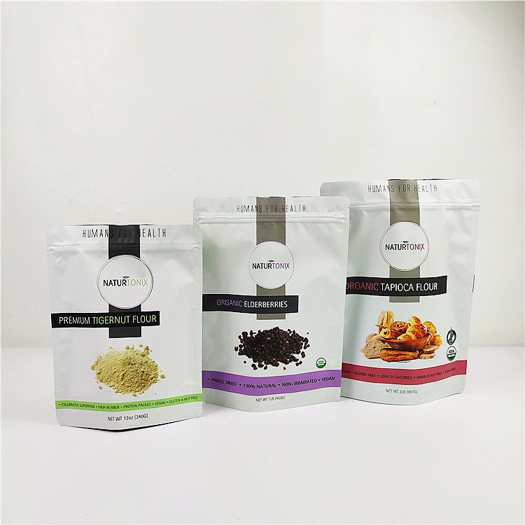 Het Voedsel van VMPET 90mic Mylar de Aluminiumfoliepoeder 0.2mm van de Verpakkingszak Dikte