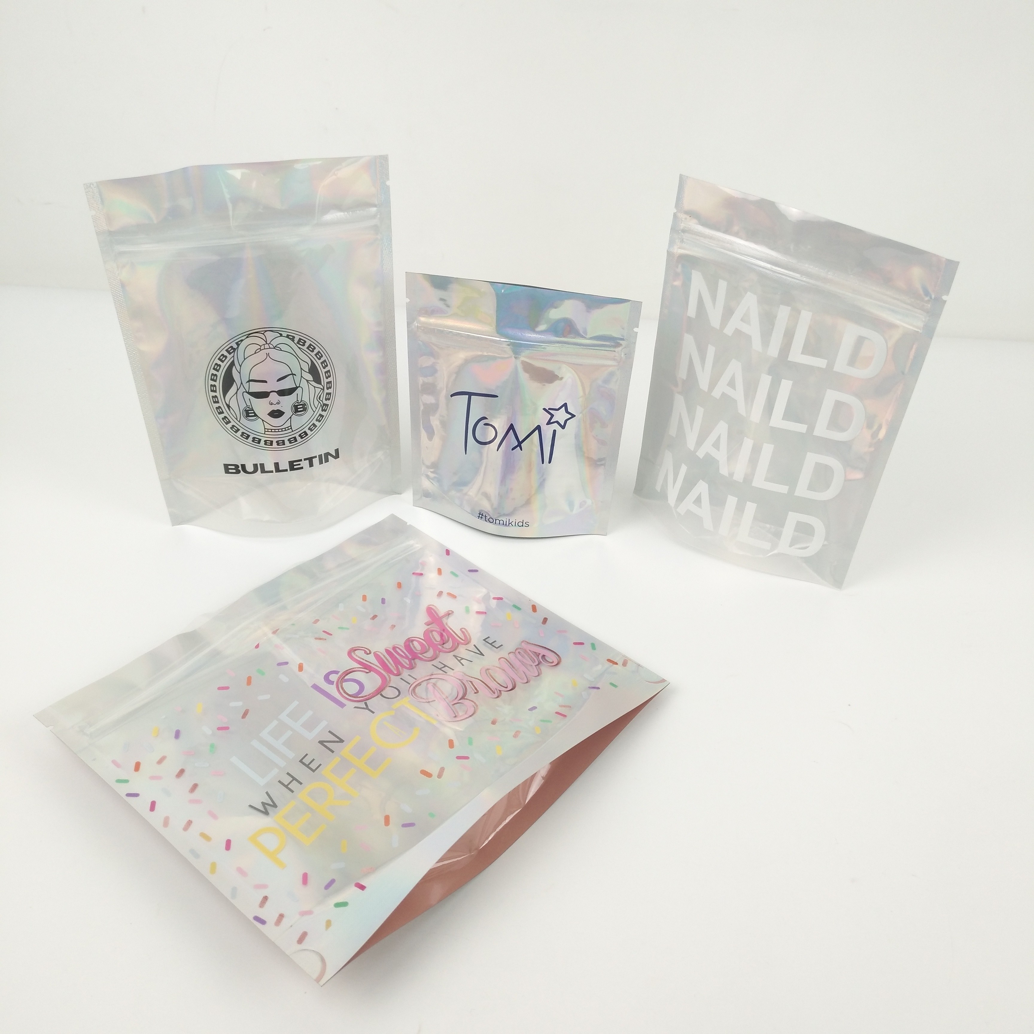 van de de Ritssluitings Plastic Verpakking van 1.2c Mpet CMYK de Zakkenvmpet Gravure voor Juwelenschoonheidsmiddelen