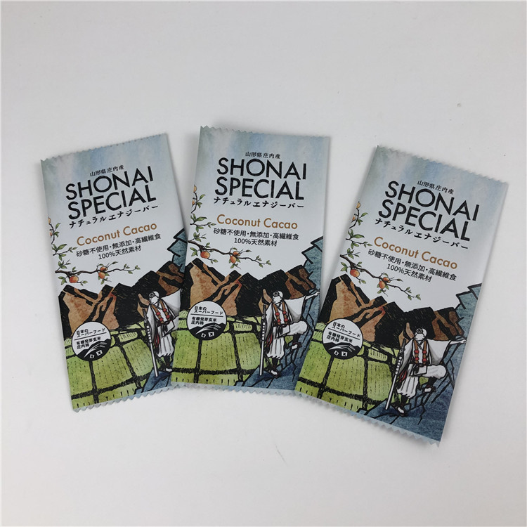 Het achter Verzegelen paste van de Rang Plastic Granola van het Zakvoedsel de Baromslag voor Chocolade/Energiebar Verpakking aan