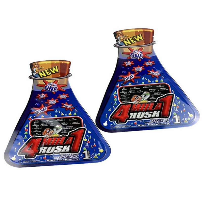 De digitale van de de Vormkokosnoot van de Drukdouane van het de Oliesachet van de het Voedsel Vlakke Zak van Mylar Zak van het de Snacksuikergoed voor Onkruidbloem