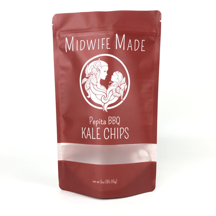 Aluminiumvoedsel Verpakkingszak Matte Effect Plastic Laminated Stand op Thee Gemengde Veggies-Zakzakken voor Spaanders