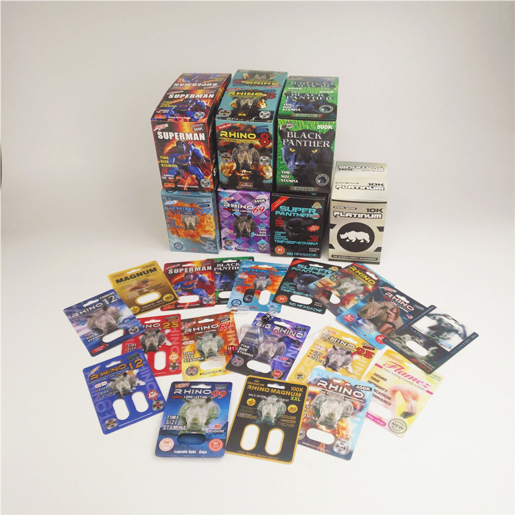 Het Document van de de Capsuleblaar van de pillenrinoceros Verpakkende Kaartenrinoceros 7 200mic Gerecycleerd document