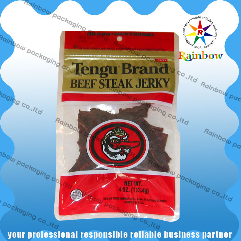 De Foliezak die van de voedselrang Heat-sealed Duidelijke Venster Volledige Druk verpakken