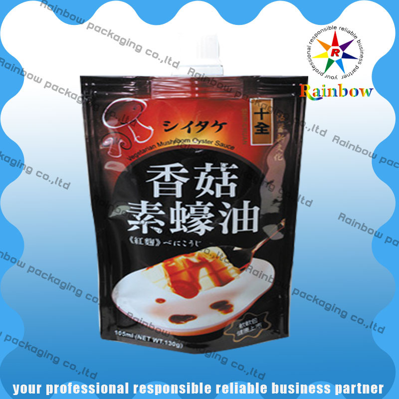 Drie-verzegeld van het de Zak Verpakkend Voedsel van de Kleurendruksnack de Rangplastiek voor Snack/Kruiden