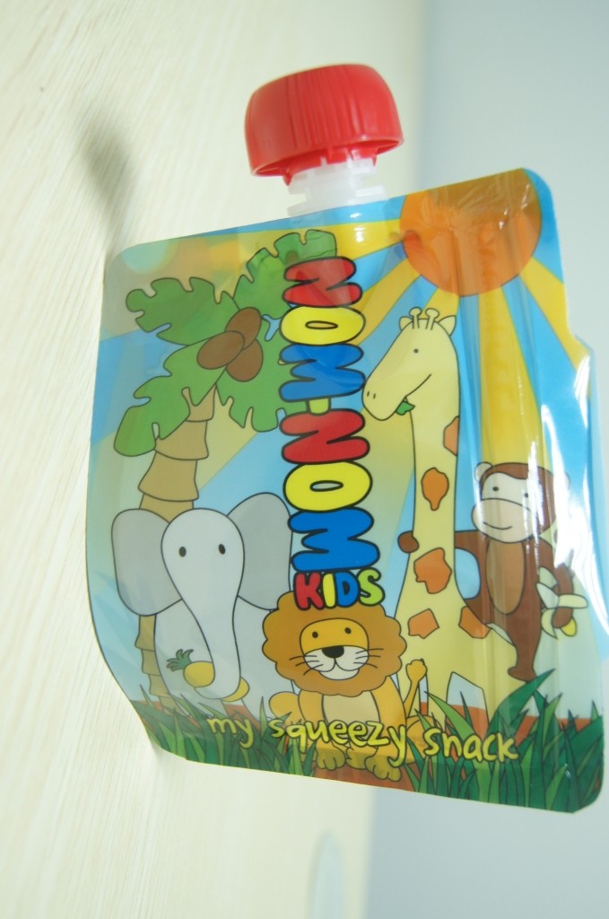 Van de het Voedselaluminiumfolie van de douane Materiële Baby het Spuitenzak Verpakking met Volledige Druk