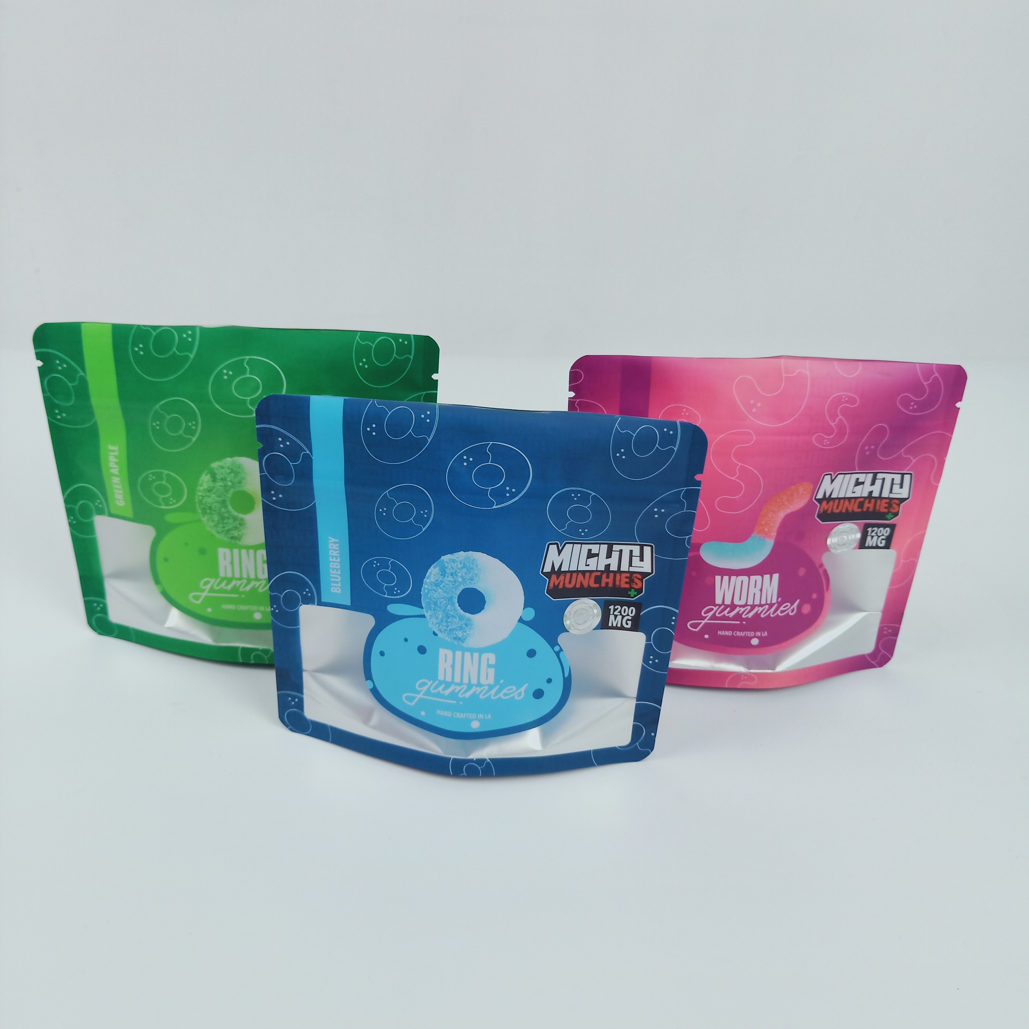 10C gravuretribune op van de de Matrijzenbesnoeiing 3.5g 7g van de Ritssluitingszak het Onkruidhennep MOPP 120mic