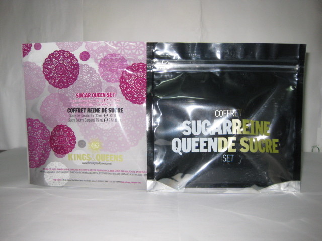 CMYK, Pantone 90 - de Kosmetische Verpakkende Zak van 120micron met HUISDIER/AL/PE