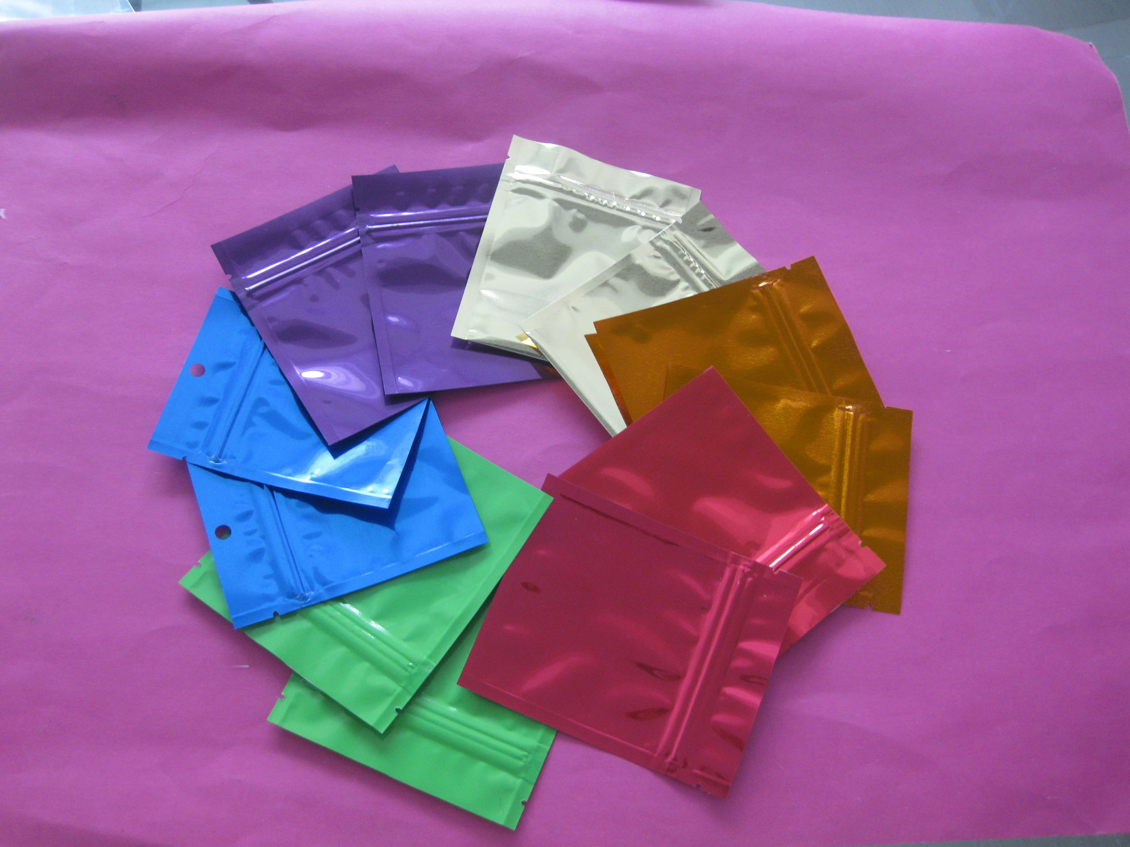 Duidelijke de Zak van de het Voedselsnack van Ritssluitingsmylar Verpakking met Scheurinkeping