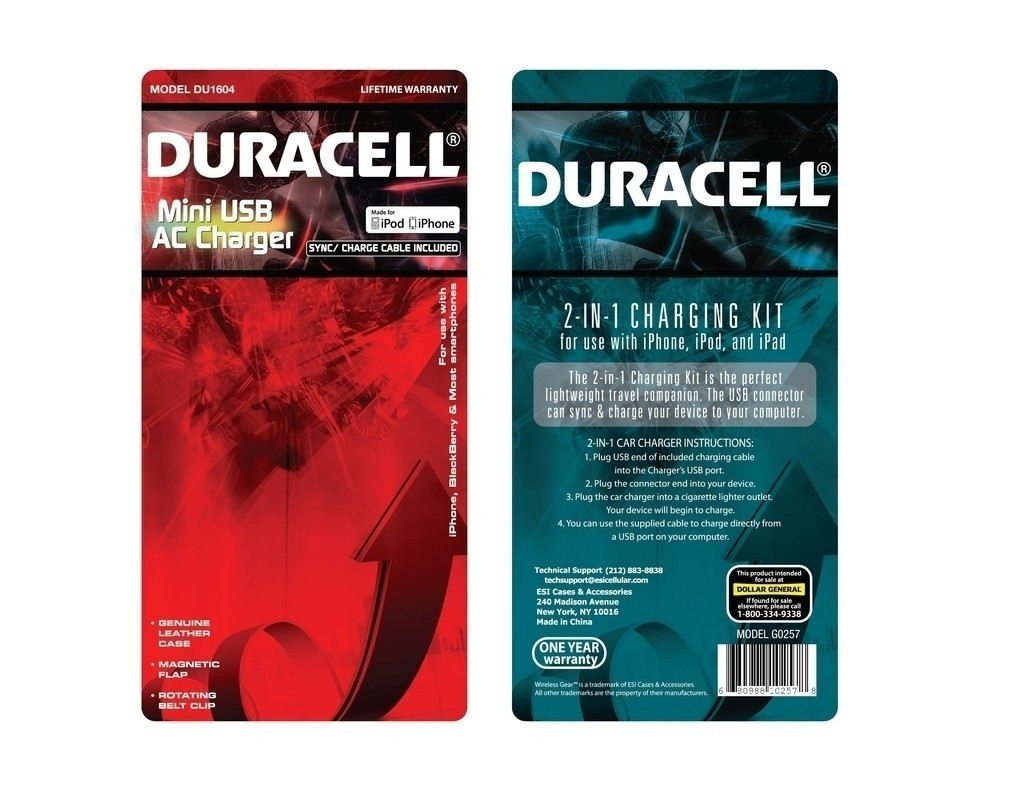 De milieuvriendelijke Rode Verpakking van de Blaarkaart voor USB-Lader Verpakking met Gedrukt Embleem