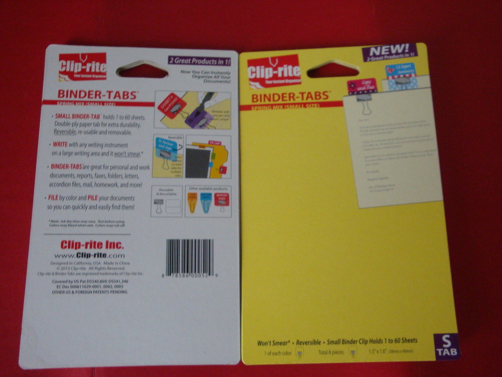 Hangt de Verpakkende Euro van de kleurrijke Blaarkaart Gat voor Schaarverpakking