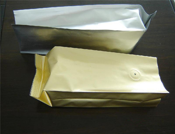 Gelamineerde Ongedrukte Plastic Zakken die, de Boon van de Voedselkoffie Verpakking verpakken
