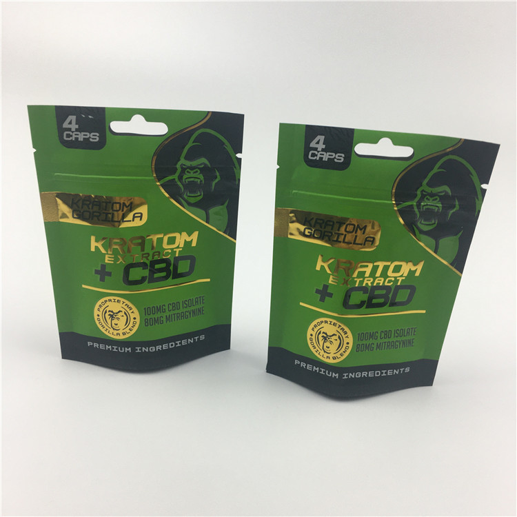 Onregelmatige de Zakkenmopp VMPET PE 50mic van de Vorm Kindveilige Ritssluiting - 200mic