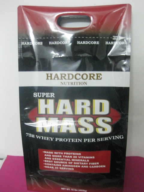 Gedrukte Zijhoekplaat Plastic Zakken die, de Koffieboon van het Stempelgat Verpakking verpakken