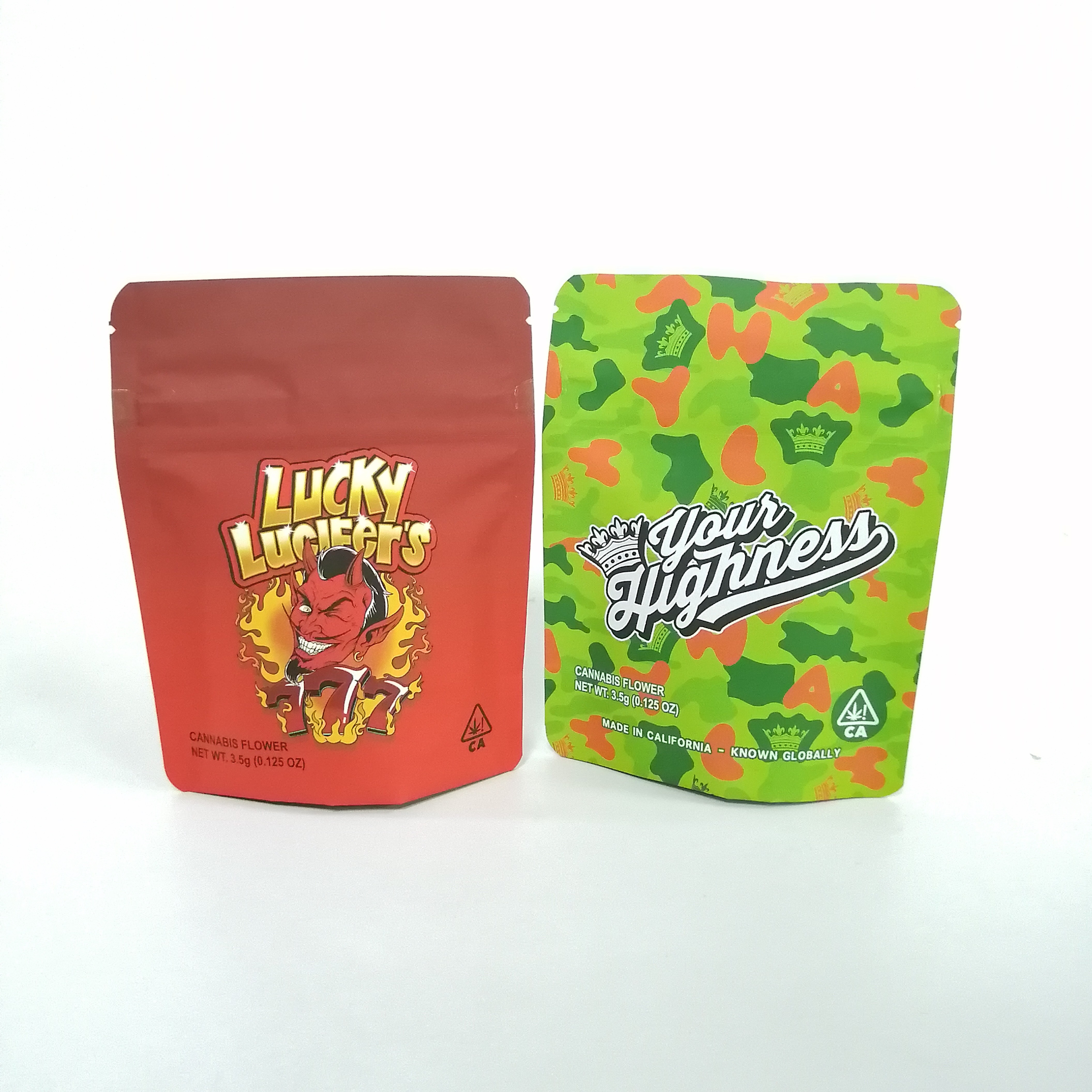 Zachte de Zakken3.5g Tribune van het Aanrakings Eetbare Verpakkende Voedsel op Pochon met Ritssluiting