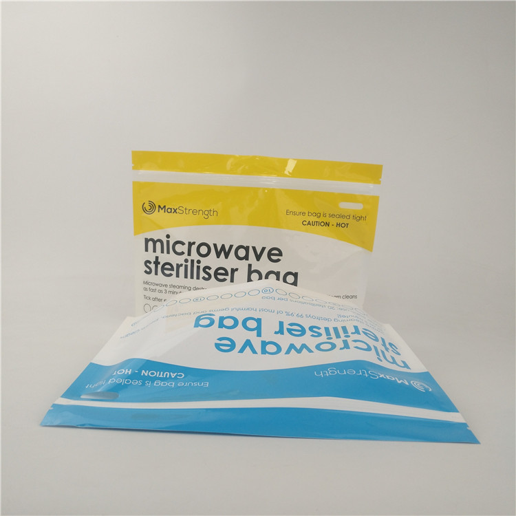 Glanzende Tribune op het Voedsel van de de Sterilisatiebaby van de Zak Maandelijkse Kop Verpakkingszak