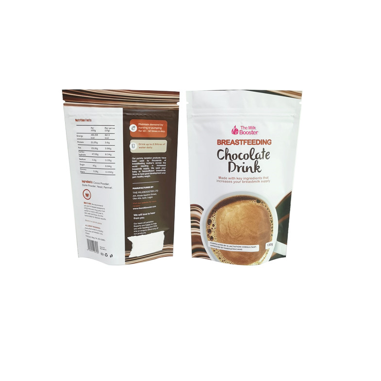 De digitale Druktribune op Ritssluitingszak doet het Poedervoedsel van de Koffiethee Verpakkingszak in zakken