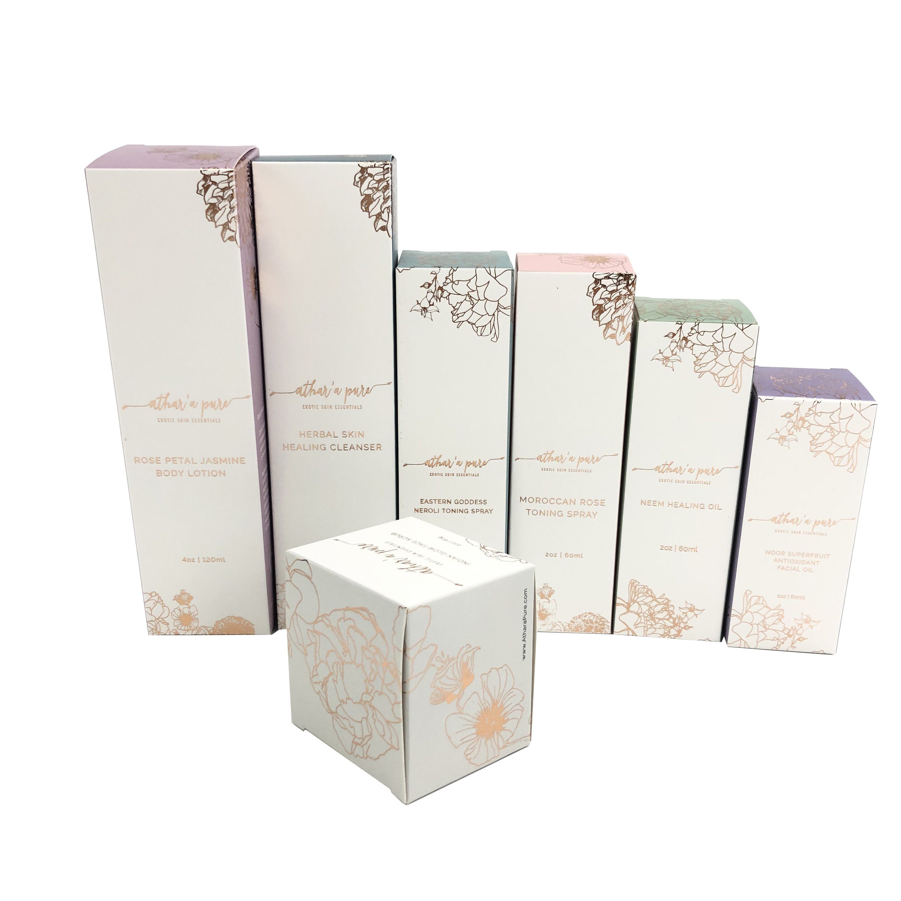 Kosmetische Verpakkingsdocument Vakje Gerecycleerde Kleurendruk Logo Custom Eyelash Packaging Box met het Gouden Folie Stempelen