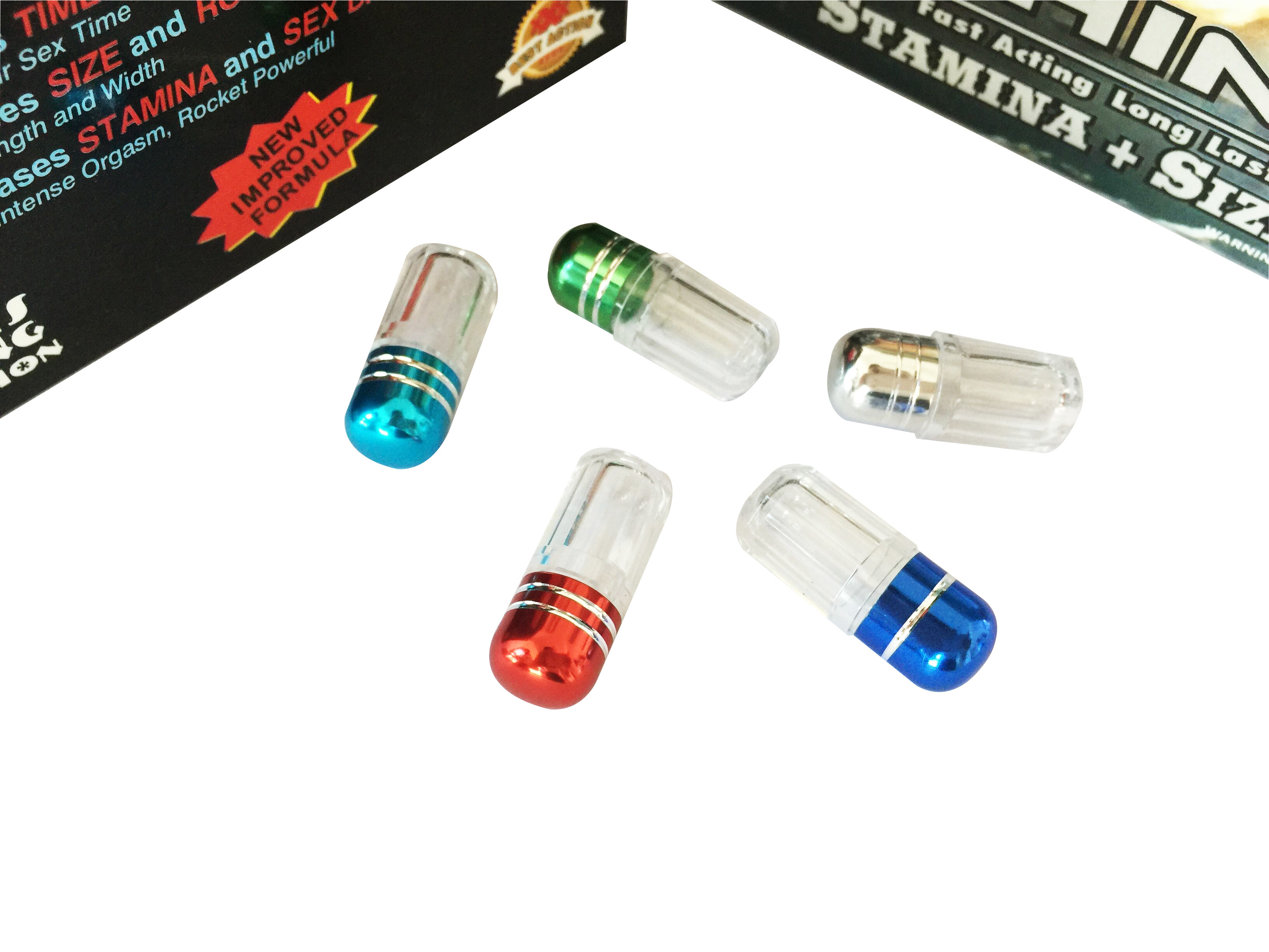 Rode Rinoceros 69 van de de Capsuleskruik van de Penisuitbreiding de Kogel/het Geslachtsflessen van de Pillen de Plastic Geneeskunde