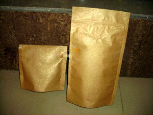 Eindigt de ritssluiting Gelamineerde de Zak Gouden Tribune van Aluminiumfolie Volledige PrintingPlastic op Steen