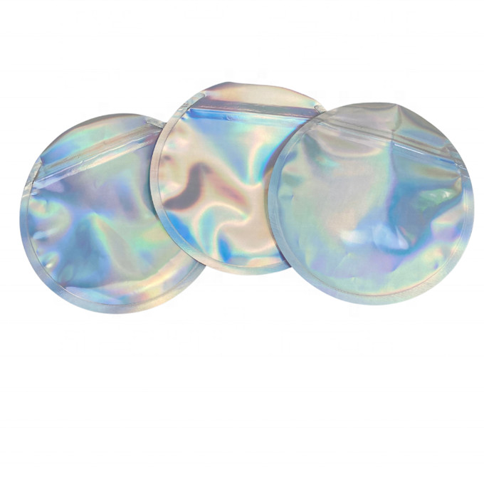 3.5g de plastic Matrijs sneed de Eetbare Zakken die van de Suikergoedfolie Holografisch Rond Vormsachet verpakken