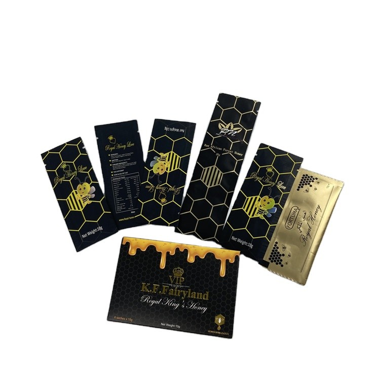 Bij Jelly Herbal Honey Plastic Pouches die Natuurlijke 100% verpakt