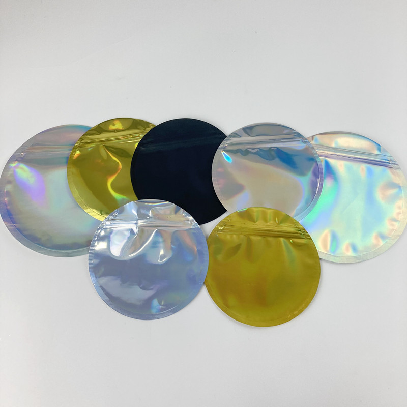 Resealable Holografische Mylar-de Matrijzenbesnoeiing Douane Gevormde 3.5G van Aluminiumfoliezakken