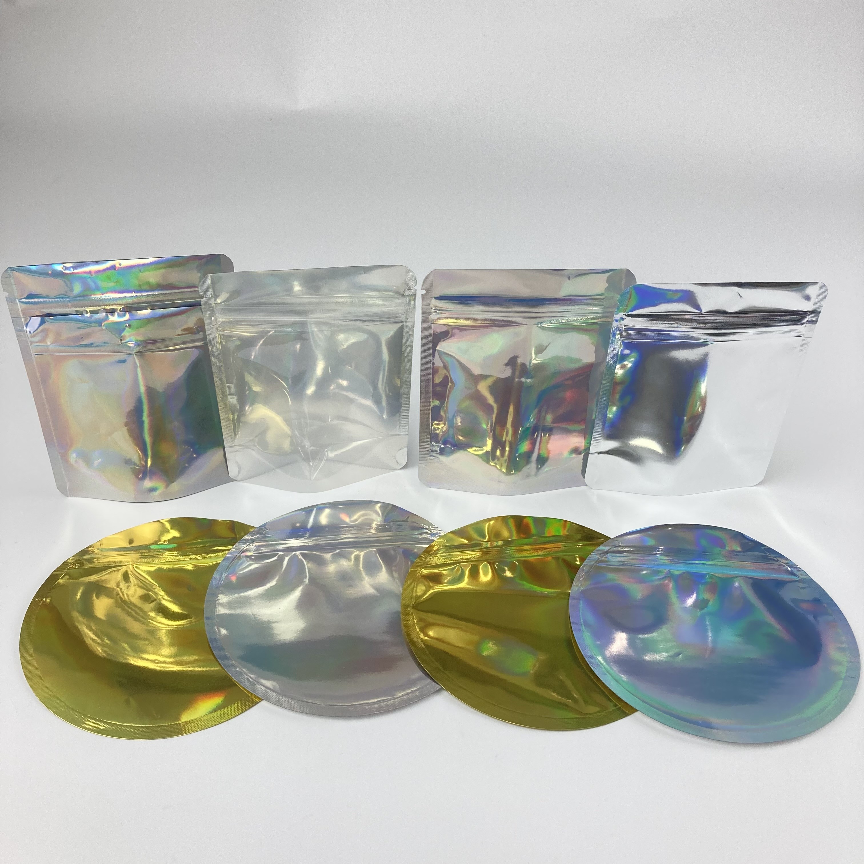 De Snackvoedsel van de aluminiumfoliethee Verpakkingstribune op de Aanpassing van de Zakkenritssluiting