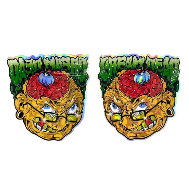 De onregelmatige Resealable van het de Zakkensuikergoed van Ritssluitingsmylar Plastic Zak