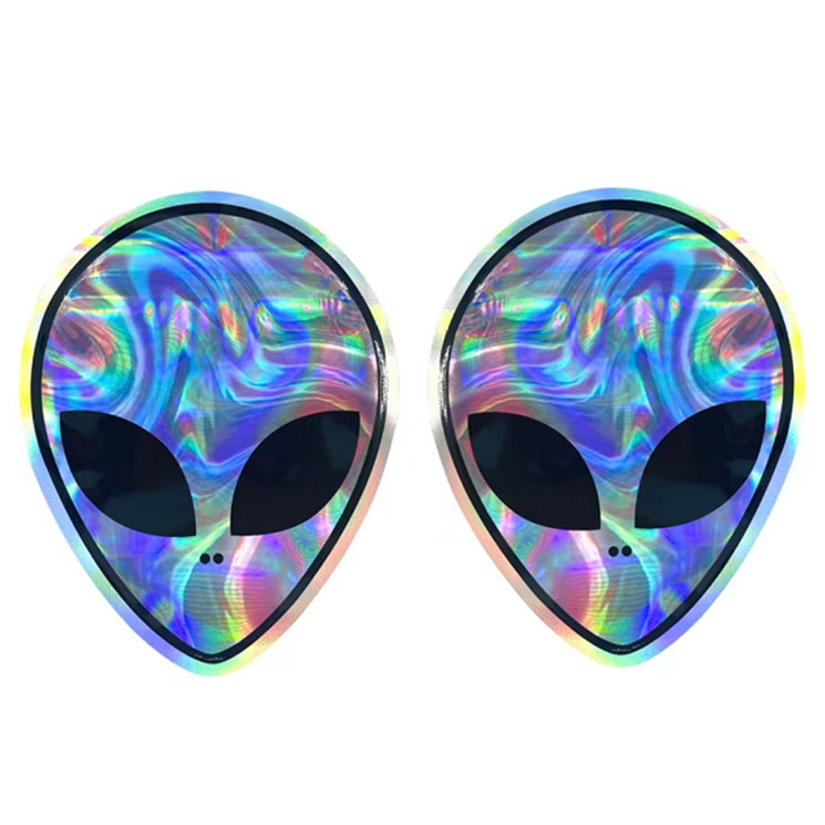 De douane drukte de Onregelmatige Plastic Zakken die van Vormmylar voor Koekje 3.5g 7g verpakken